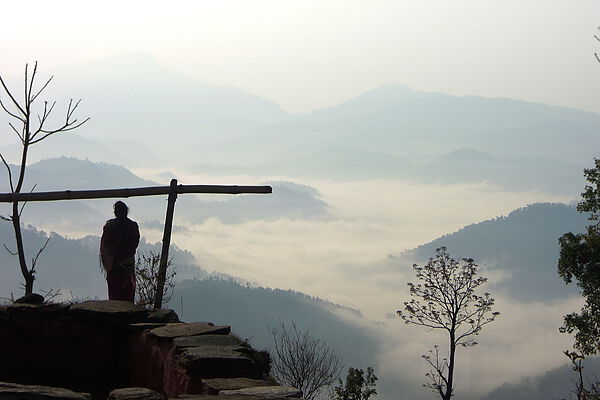 Augenblick in Nepal